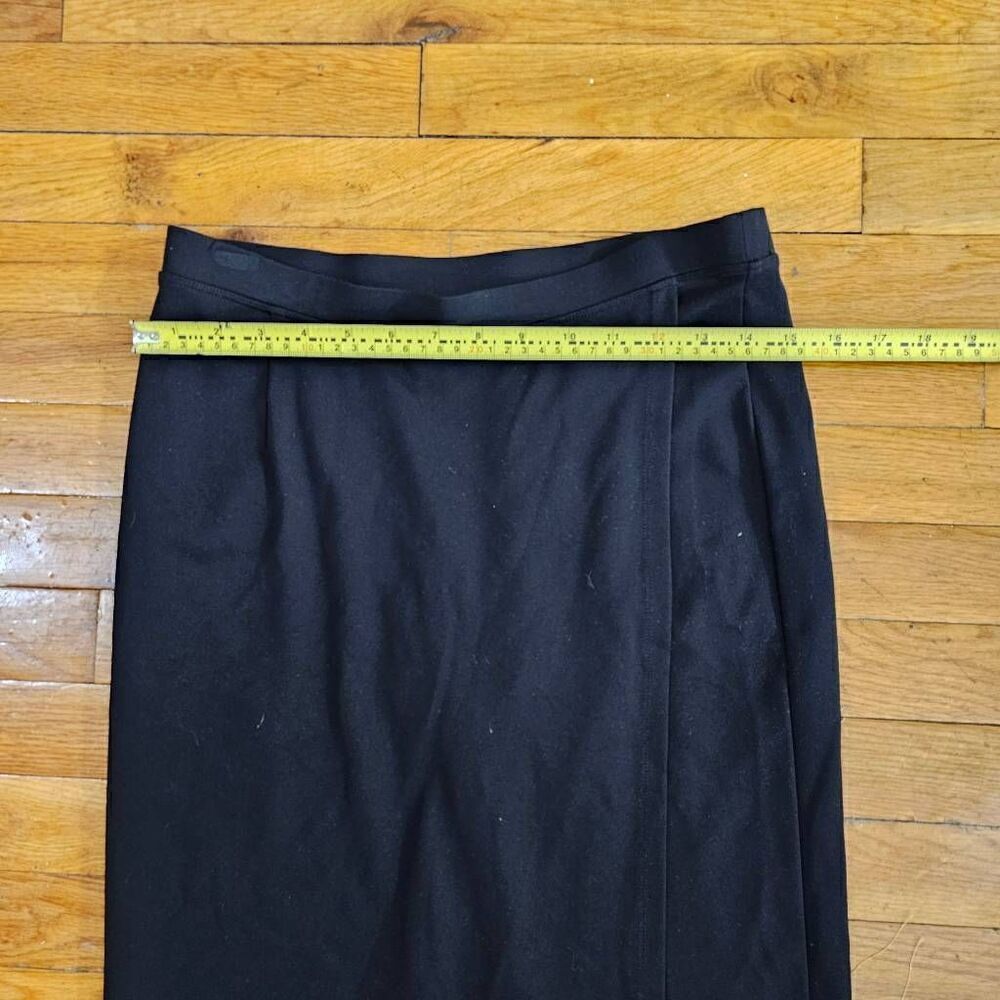 Betabrand Black Ponte Skirt Pants Medium Petite - Picture 5 of 7